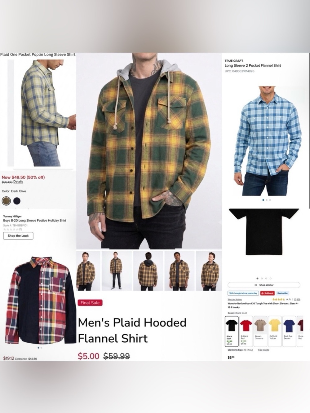 🧢👕BIG BOYS CLOTHING & HAT BUNDLE — SIZE 18/20 / MEN’S SMALL🧢👕 - Picture 2 of 16